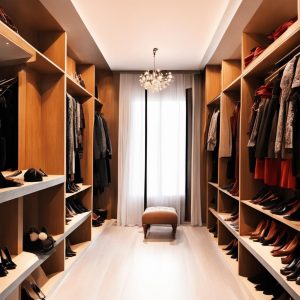 Двери купе для гардеробной: стильное и функциональное решение